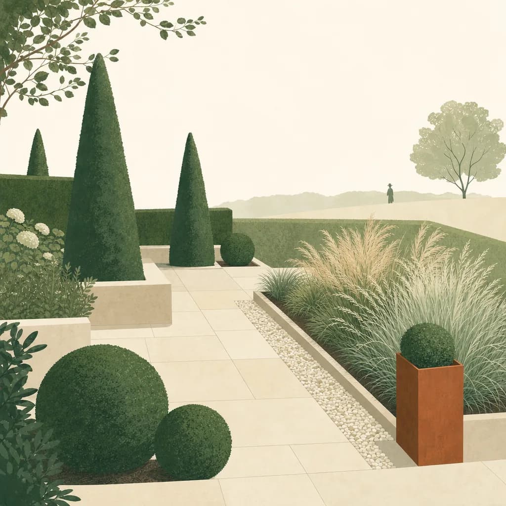 Stimmungsbild: Modernen Garten planen und gestalten