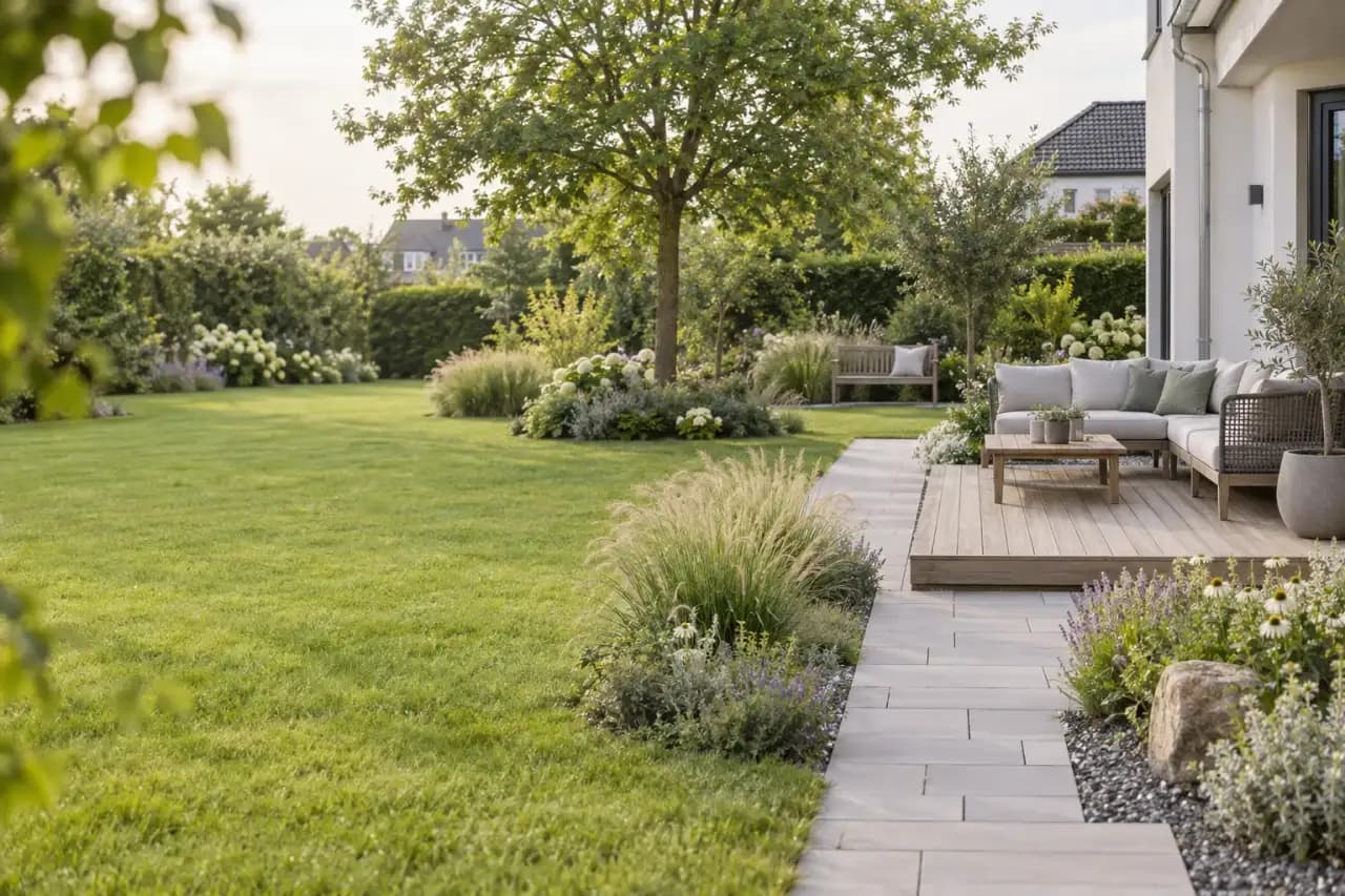 Stimmungsbild: Skandinavischer Garten gestalten