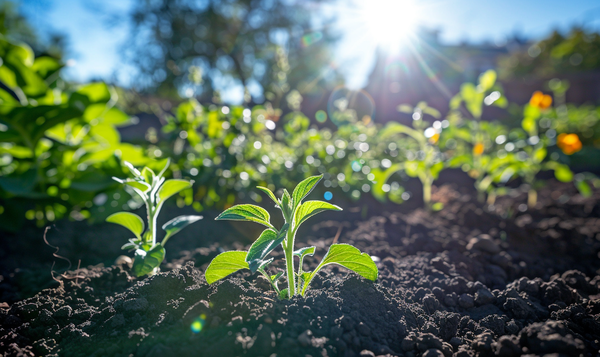 5. Auspflanzen in den Garten