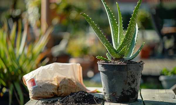 Aloe Vera im Freien: Umtopfen und Vermehren