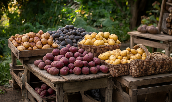 Alte, robuste Kartoffelsorten