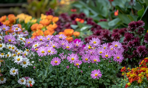 Astern und Herbst-Chrysanthemen (Chrysanthemum)