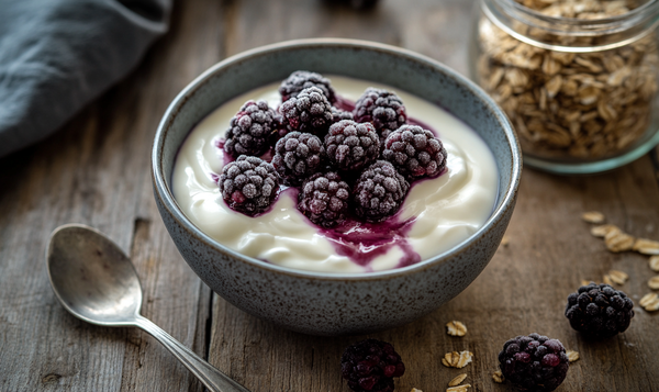 Aufgetaute Brombeeren verwenden