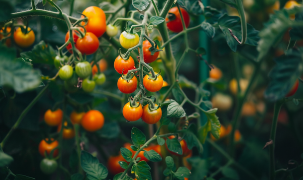 Ausgeizen bei Buschtomaten