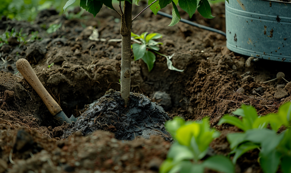 Auspflanzen in den Garten