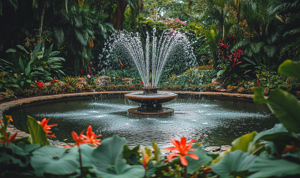 Auswahlkriterien für Teichspringbrunnen