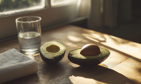 Avocadokern vorbereiten