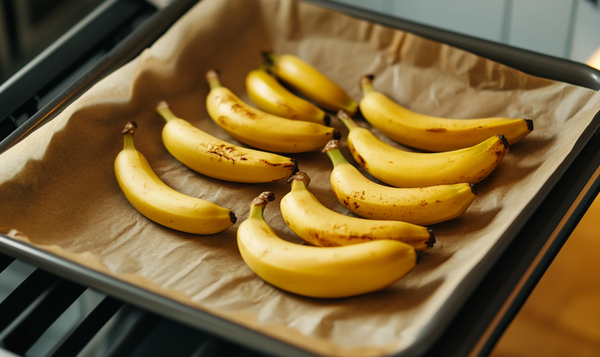 Bananen im Ofen reifen lassen