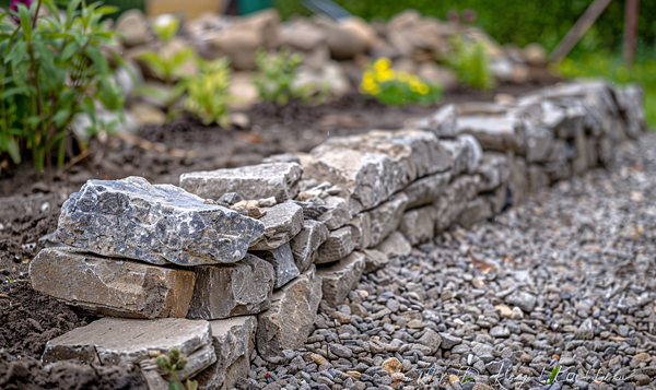 Gartenmauer ohne Fundament bauen » Tipps & Ideen