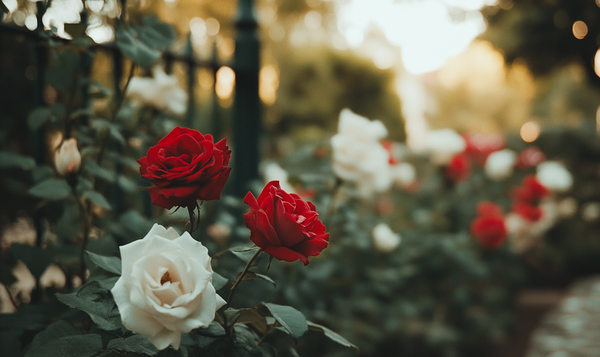 Bedeutung von Rosen und Lilien