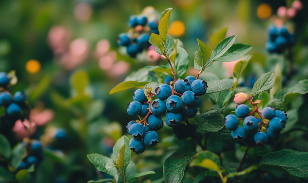 Bedeutung wilder Triebe an Heidelbeeren