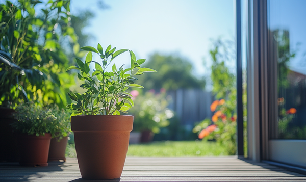 Beseitigung von Schimmel auf Blumenerde