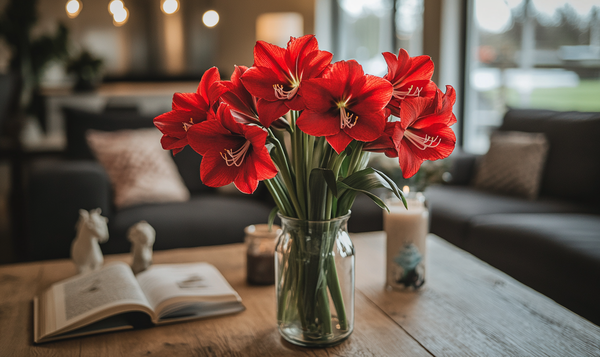 Besondere Vorsicht bei Amaryllis in der Vase