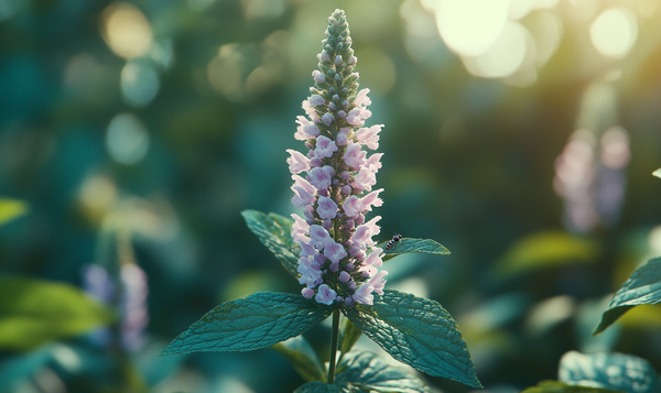 Blüten der Erdbeerminze