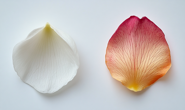 Blütenfarbe: Weiß vs. Bunt