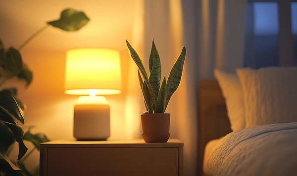 Bogenhanf im Schlafzimmer
