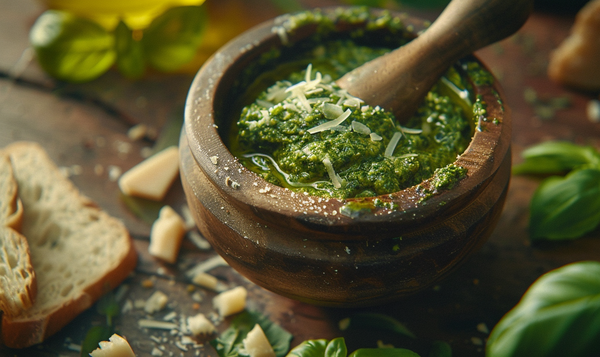 Brennnessel-Pesto für würzige Akzente