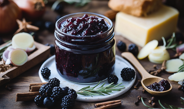 Brombeer-Ingwer-Chutney
