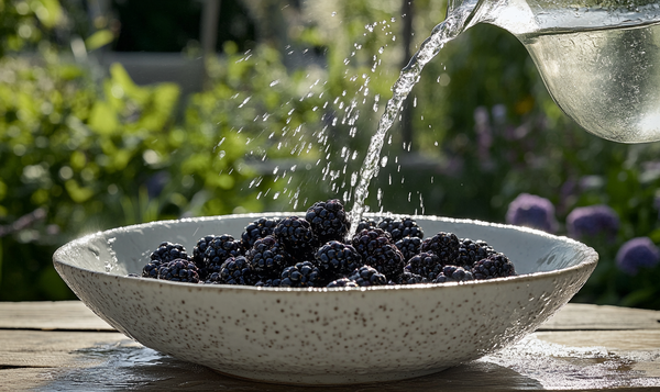 Brombeeren ohne sichtbare Verschmutzung – Waschen oder nicht?