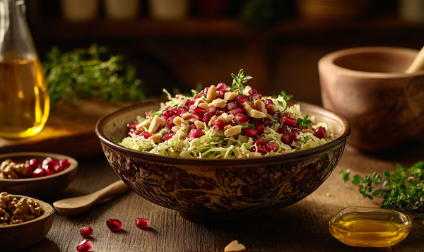 Chicorée-Granatapfel-Salat