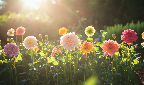 Dahlien im Garten: Standort und Pflege
