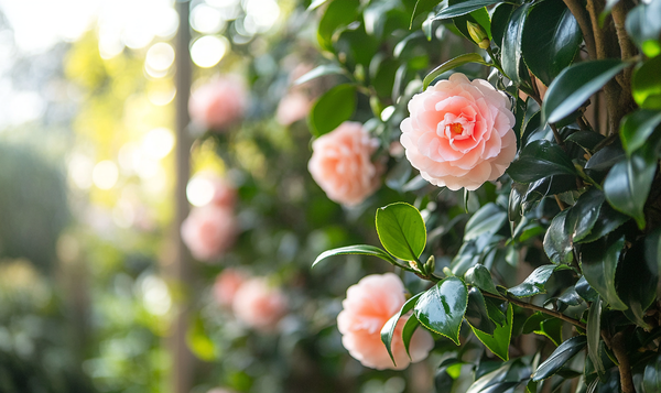 Der ideale Standort für Camellia japonica
