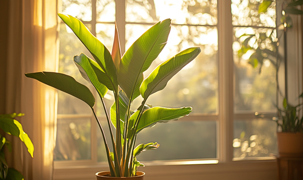 Der ideale Standort für die Strelitzia nicolai
