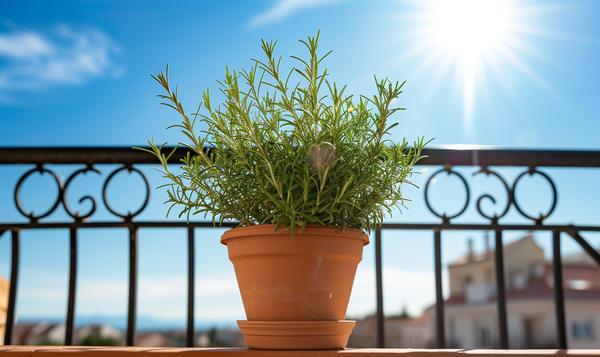 Rosmarin auf dem Balkon » Pflege & Überwintern
