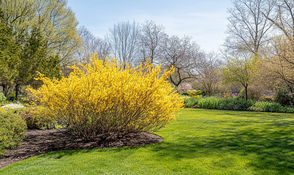 Der richtige Standort für Forsythien