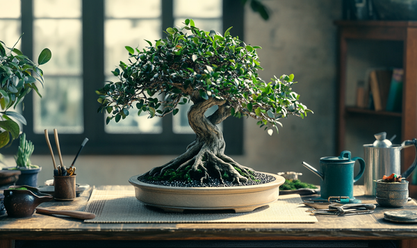 Der Wurzelschnitt beim Bonsai