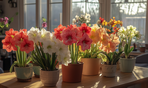 Die Farben der Amaryllis
