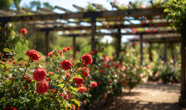 Die ideale Lichtversorgung für Rosen