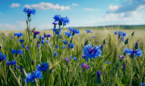 Die Kornblume: Einjährige Schönheit