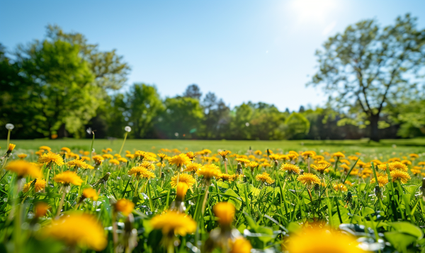 Die optimale Erntezeit für Löwenzahnblüten