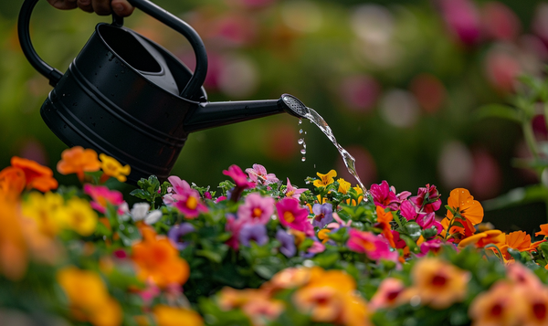 Düngung von Sommerblumen