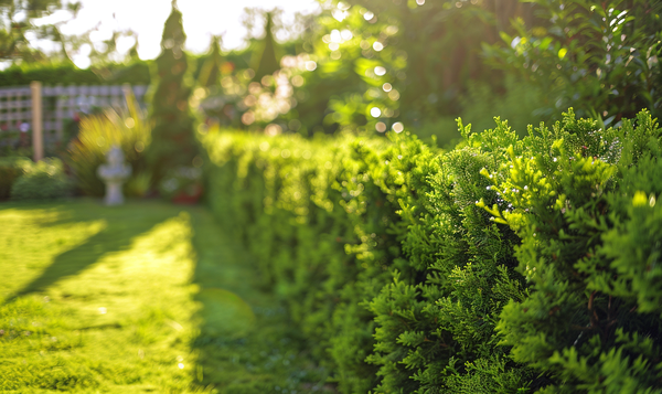 Einflussfaktoren auf das Wachstum von Thuja-Hecken