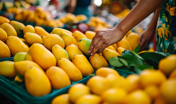 Einkauf und Lagerung von Mangos