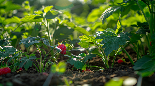 erdbeeren-und-tomaten-zusammen-pflanzen