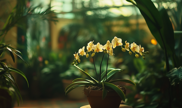 Erkennen von Thripsen an Orchideen