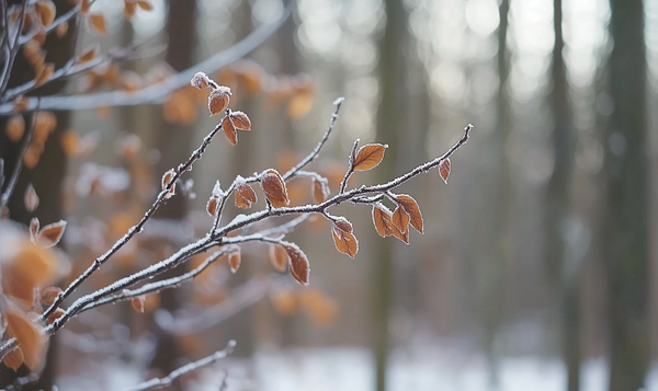Erkennung anhand von Knospen und Zweigen