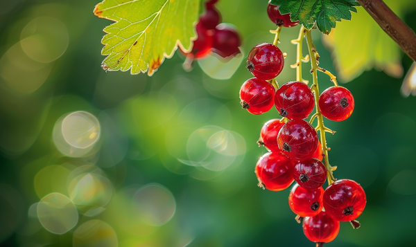 Erntezeit von Johannisbeeren