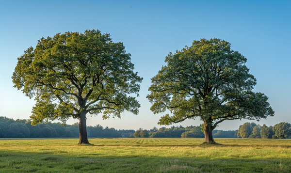 Erscheinungsbild: Ein Vergleich der Bäume