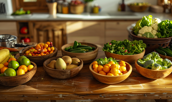 Ethylensensible Obst- und Gemüsesorten