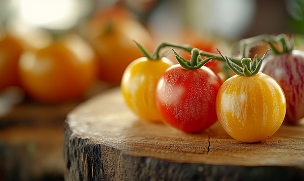 Farbenvielfalt und Formen bei Cocktailtomaten