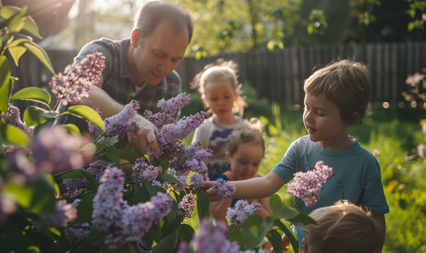 Flieder im Garten: Vorsichtsmaßnahmen