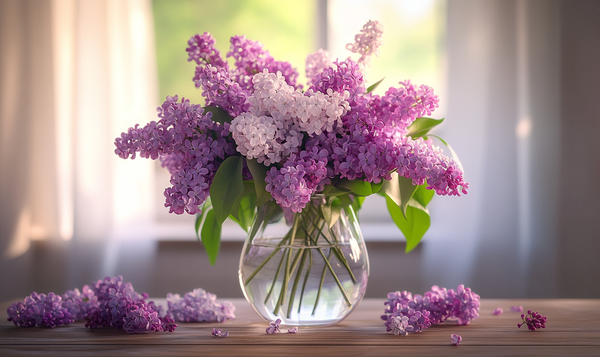 Flieder in der Vase