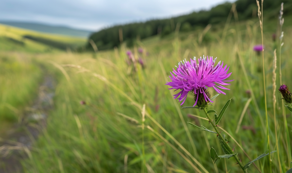 Flockenblumen: Wiesen, Berge und Wegränder