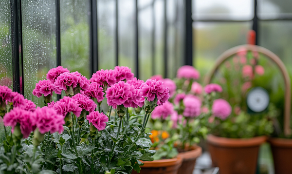 Gartennelken im Topf überwintern
