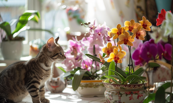 Gefährdungspotenzial von Orchideen für Katzen