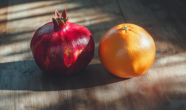 Gemeinsamkeiten: Wo sich Granatapfel und Zitrusfrüchte ähneln